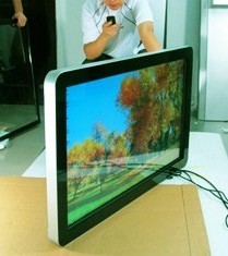 Apple style 42 inch touch advertising machine
